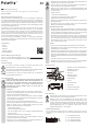 Polarlite Claymore Pro M Operating Instructions Manual