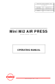 molex Mini Mi2 Operating Manual