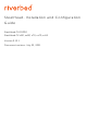 Riverbed SteelHead CX 80 Series Installation And Configuration Manual
