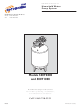 Linea Rotobomba 500T0800 Owner's Manual