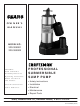 Sears Craftsman 390.305001 Owner's Manual