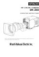 Hitachi DK-Z50 Operating Instructions Manual