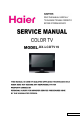 Haier DX-LCDTV19 Service Manual