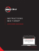360 Yield 360 Y-DROP JOHN DEERE 4930 Instruction Manual