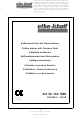 EFBE-SCHOTT KA 1020 Instruction Manual