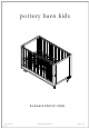 pottery barn kids SLOAN ACRYLIC CRIB Manual