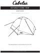 Cabela's 58-2720 Gear Manual