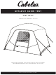 Cabela's 58-2722 Gear Manual