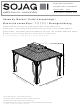 Sojag 500-9165463 Assembly Manual