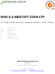 Newhaven Display International NHD-4.3-480272FT-CSXN-CTP Manual
