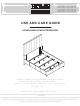 Home Decorators Collection 2438-650 Use And Care Manual