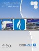 Doughpro Proluxe DP2000SE Operation Manual