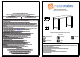 Madeira ESPRESSO MOVEIS 90 Assembly Instructions