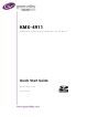 Bender grass valley KMX-4911 Quick Start Manual