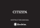 Citizen Eco-Drive Instruction Manual