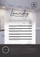 Newtech Laundry Installation Instructions Manual