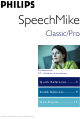Philips SpeechMike Classic Manual