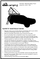 Kiwi Camping KC077-039 Quick Start Manual