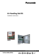 Panasonic PAW-160MAH2L Installation Instructions Manual