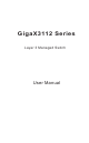 ASUSTeK COMPUTER GigaX3112 Series User Manual