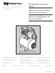 Water Ace R520C-T7-01 Owner's Manual