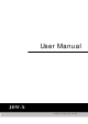 Kingship JDW-X User Manual