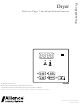 Alliance Laundry Systems BDEBCAGS173TN01 Manual