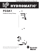 Pentair Hydromatic P33A1 Installation And Service Manual