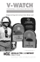 Textron HDE V-WATCH PRO Operating Instructions Manual