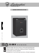 LAMBORGHINI EL-DB EVO N 32 Instructions For Use, Installation And Maintenance
