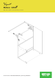 Wren Kitchens Vogue WALL UNIT 600 Microwave Assembly Manual