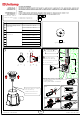 Unilamp VOLGA 7411-O-2-561-91 Installation Manual