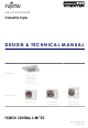 Fujitsu AUXG24KRLB Design & Technical Manual