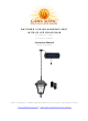 Gama Sonic GS-105B-CX Instruction Manual