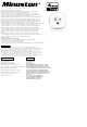 Zwave Minoston MP21ZS Manual