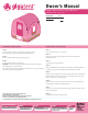 GigaTent Summer Chalet Mini Tent Owner's Manual