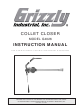 Grizzly G4026 Instruction Manual