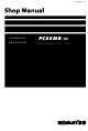 Komatsu PC88MR-10 Shop Manual