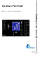 Alliance Laundry Systems Cygnus Premium Instruction Manual