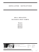 Bard WH381 Installation Instructions Manual