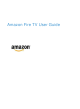 AMAZON FIRE TV USER MANUAL Pdf Download | ManualsLib