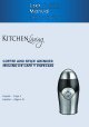 Kitchen Living KY-201 User Manual