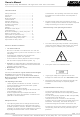 Lincoln 609-29232-1 Owner's Manual