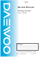 Daewoo DWD-HD94A2 Service Manual