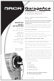 RCA Orca GarageAce Installation Instructions & Owner's Manual