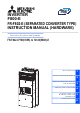 Mitsubishi Electric FR-F802-E Instruction Manual