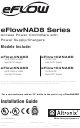 Altronix eFlowNAD8 Series Quick Start Manual