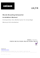 Krushr F86/300 Installation Manual