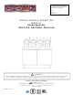 Middleby CROWN OB-2-1-27-E Installation & Operation Manual