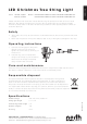 North Light WX-24VLED44-120WW-10-2 Instruction Manual